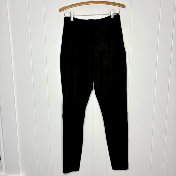 Commando Faux Suede Legging in Black Women’s Size Large Night Out High Waist - Picture 3 of 8